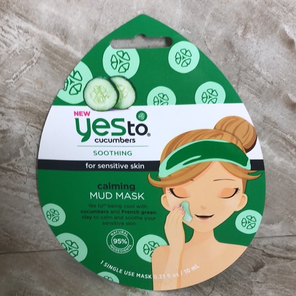 3 Product Bundle YES To Cucumbers Skincare Full Size Toner & Mask Gift Set NEW!! - Picture 10 of 16